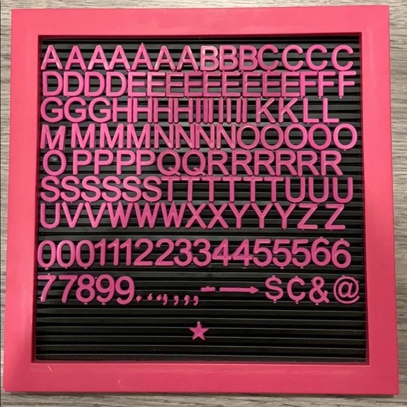 Customizable Letter Board - Picture 2 of 2